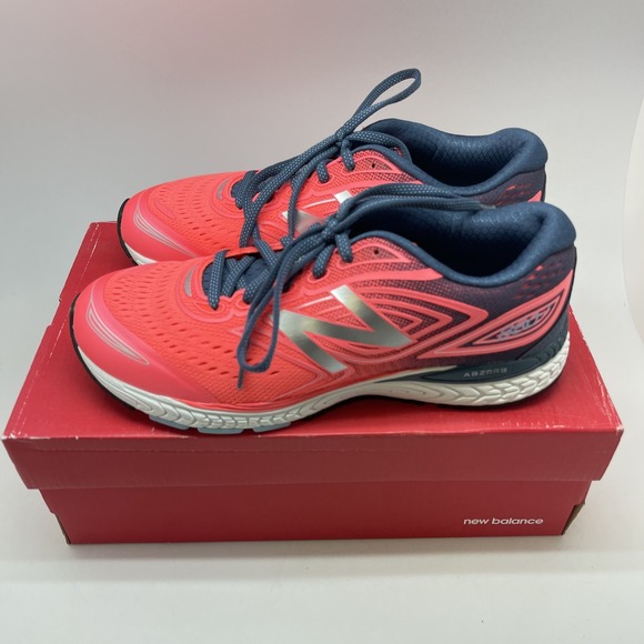 New Balance Other - New Balance Shoes Kids 6.5 Youth Pink Navy 880v7‎ Running Athletic KJ880GOY New